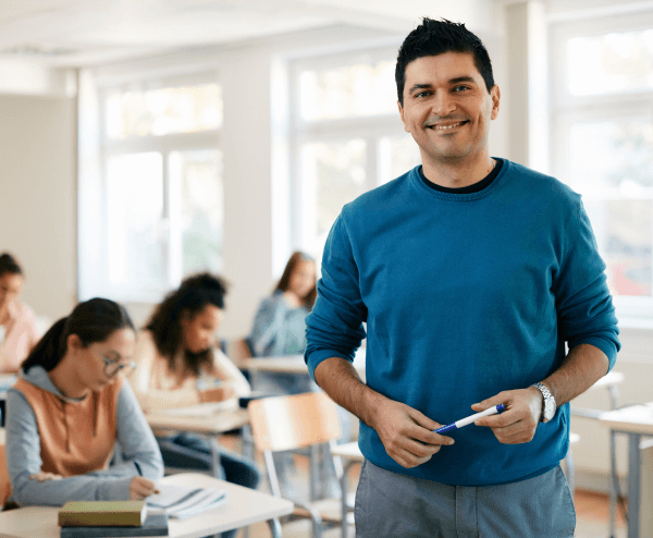 Imagen Curativo - Hombre haciondo clases